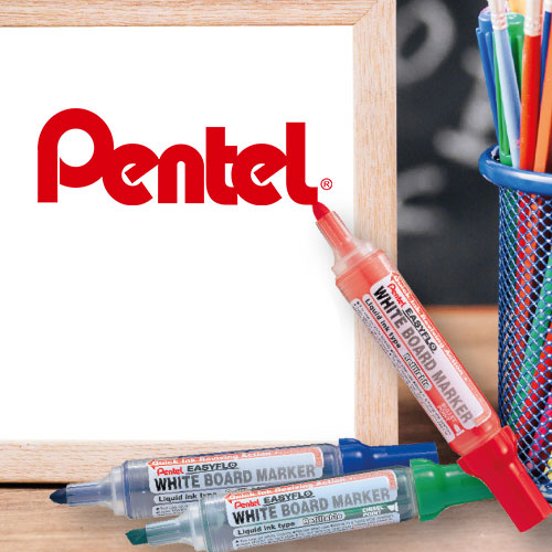 Marcador de tablero recargable Easyflo Pentel