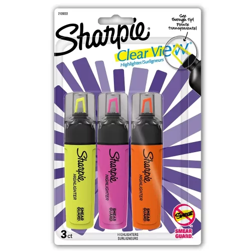 Resaltador con Punta Transparente Sharpie