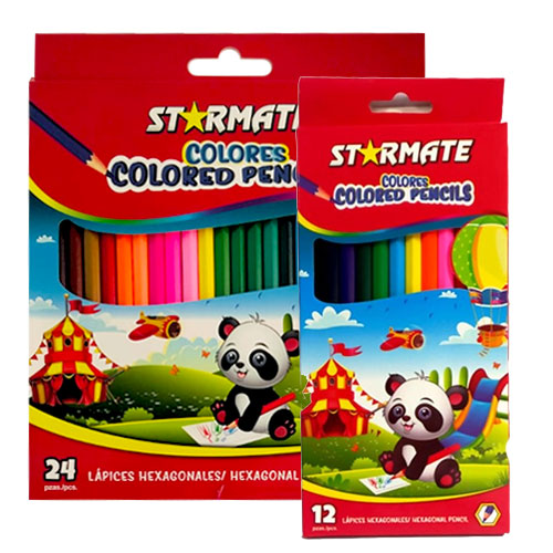 Lápices Hexagonales Starmate