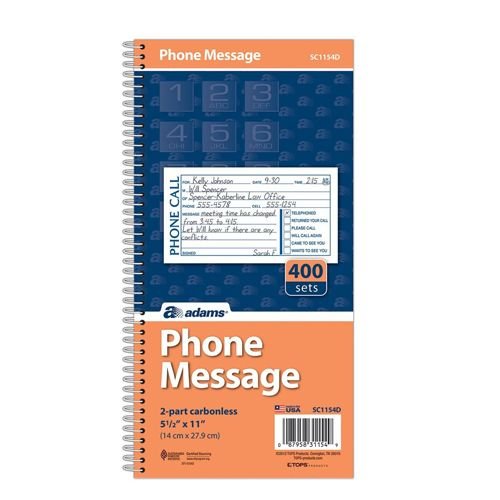 Libreta de Mensaje 400 Adams - Imagen 2