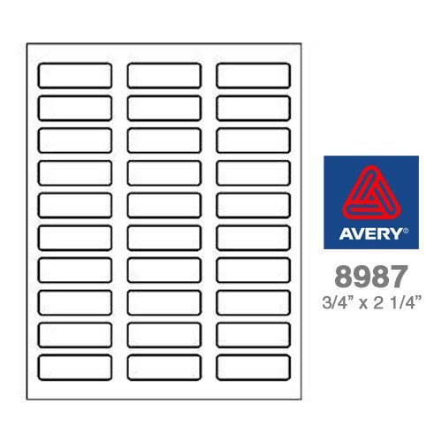 Label Avery #8987 - Imagen 2