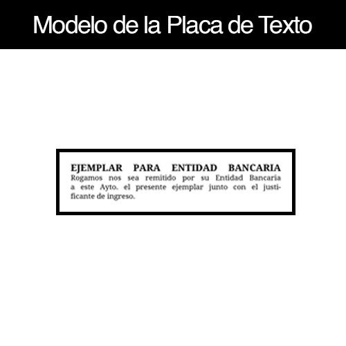 Sello Alargado P-25 Plano - Imagen 2