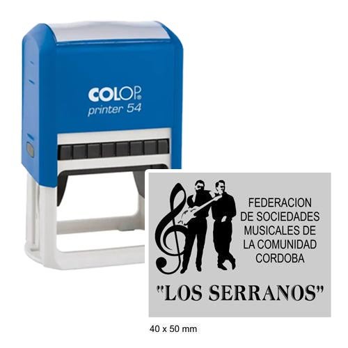 Sello Estándar Rectangular P-54 - Imagen 4