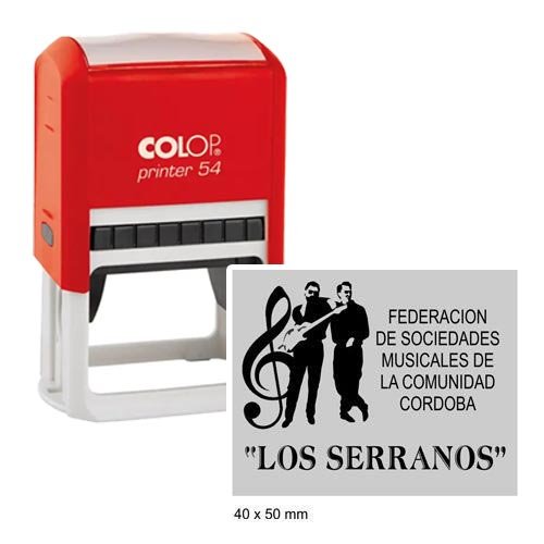 Sello Estándar Rectangular P-54 - Imagen 2