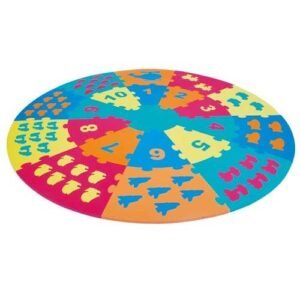 Alfombra circular EVA de rompecabezas