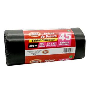 Bolsa de Basura Negra 37 x 50”