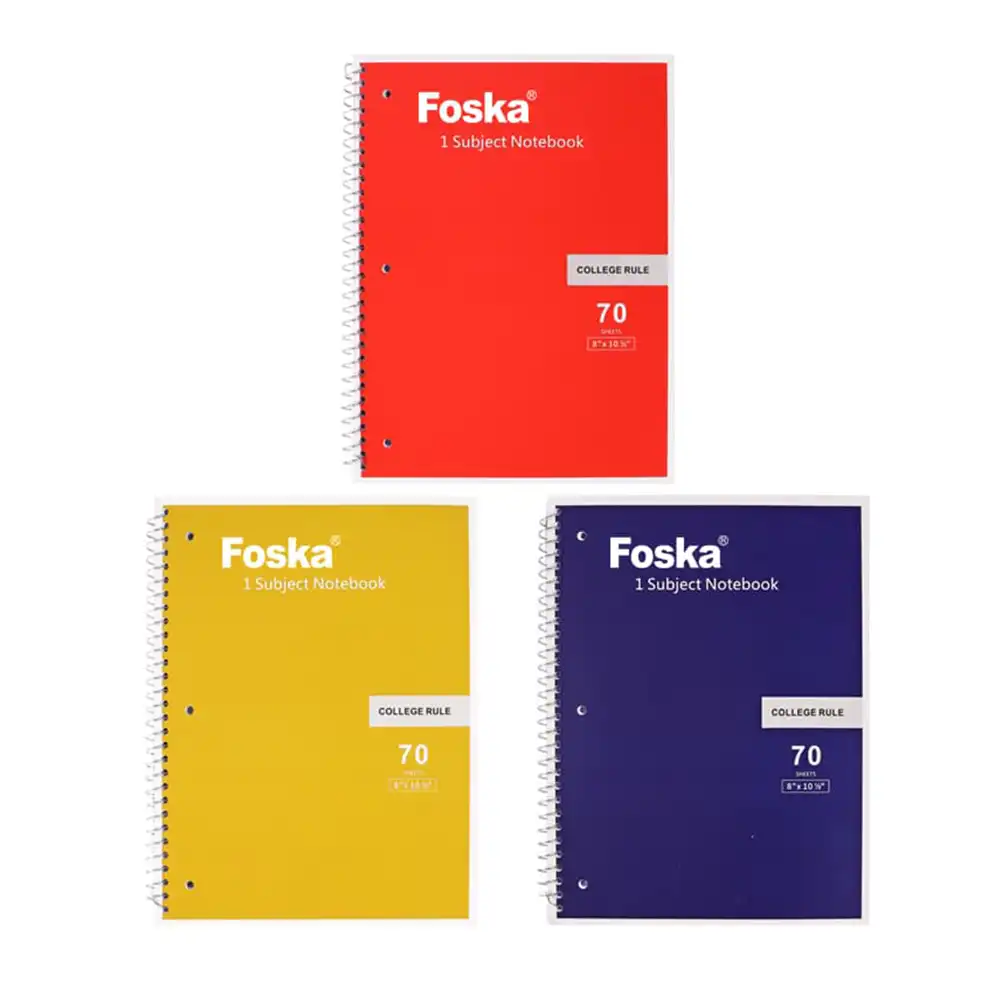 Cuaderno espiral de una materia Foska - Imagen 3