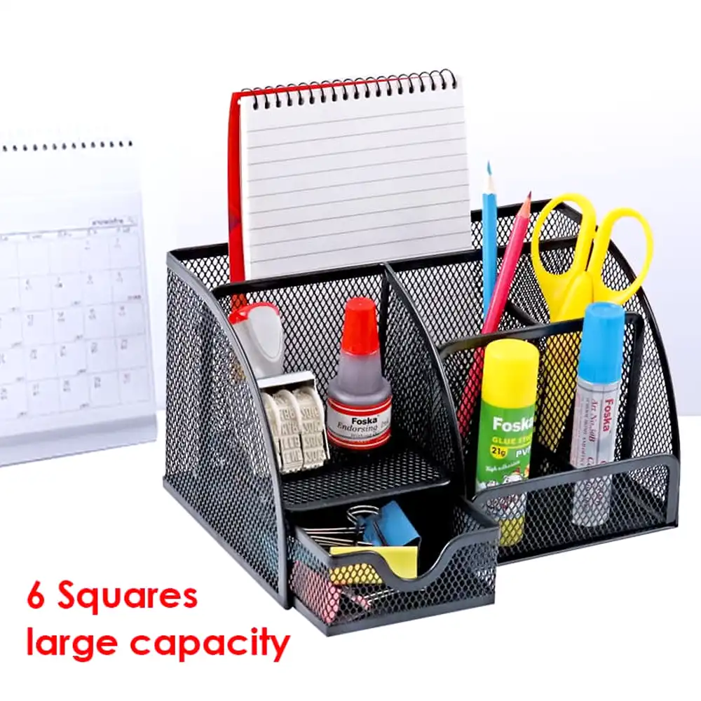 Organizador mesh 6 compartimientos