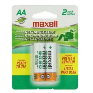 Batería AA Recargable NIMH Paquete de 2 Maxell
