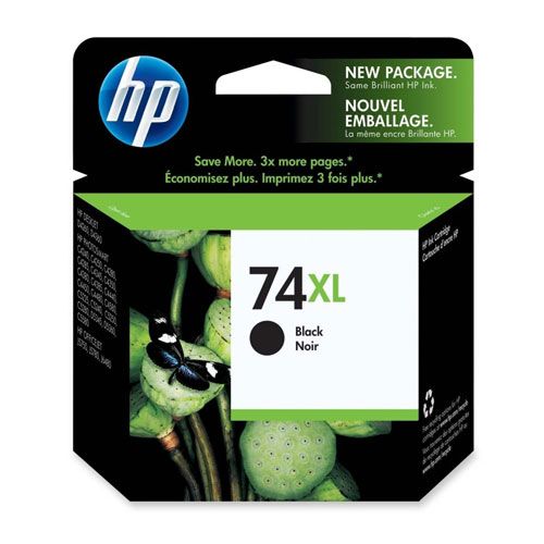 Cartucho HP Modelo 74XL (Alto Rendimiento) en Negro