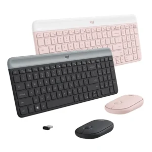 Teclado y Mouse Inalámbrico Logitech - Negro