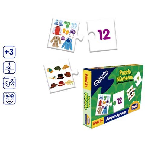 Rompecabezas de Cartón Numerico - Imagen 2