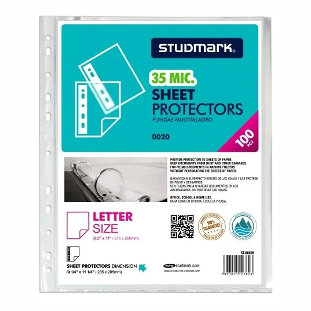 Hojas Protectoras Studmark