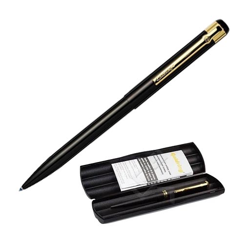 Bolígrafo con sello Goldring Grandomatic Negro Trodat