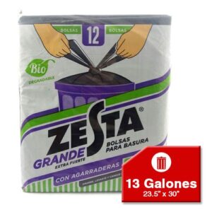Bolsa de Basura Zesta para 13 Galones