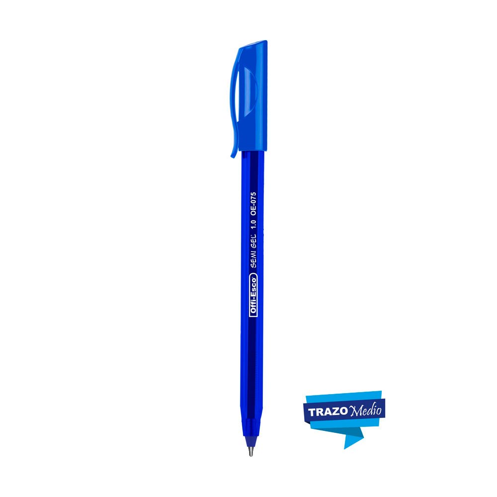Bolígrafo azul Office-Esco